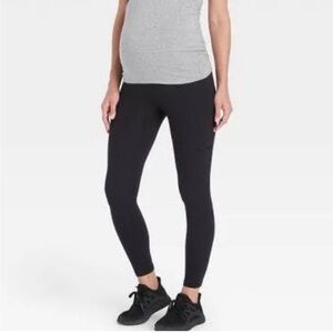 New Ingrid Isabel black maternity active leggings